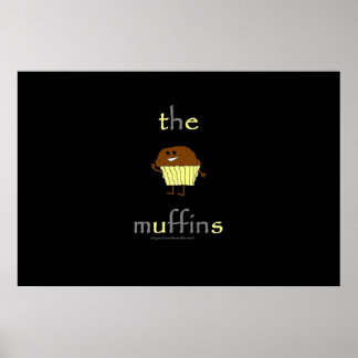 Poster Les muffins