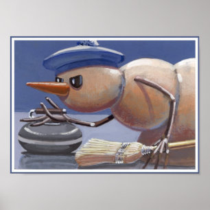 Poster Les neiges sur glace