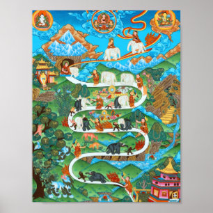 Poster Les neuf alliances mentales Samatha