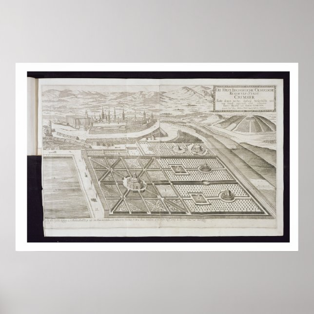 Poster Les nouveaux jardins de Cremsier, la résidence du (Devant)