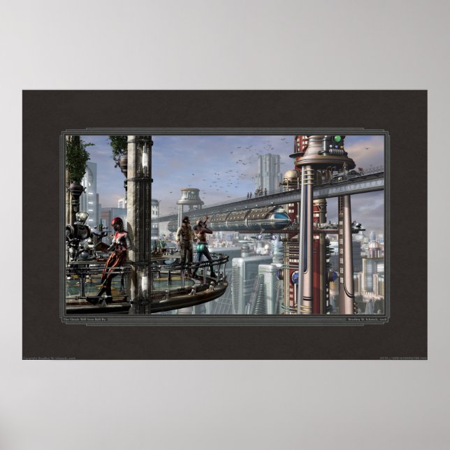 Poster Les Nuages Vont Bientôt Se Déplacer (30x20") (Devant)