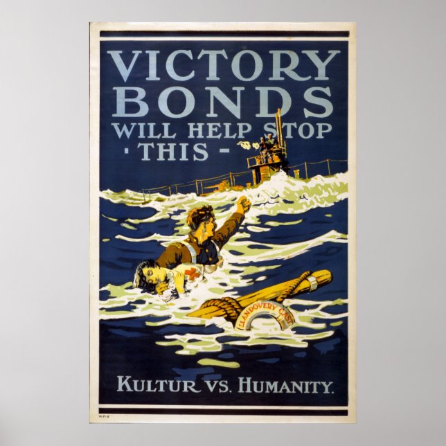 Poster Les obligations de victoire aideront à mettre fin  (Devant)