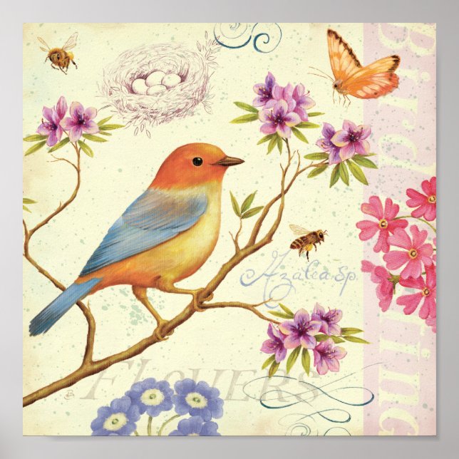 Poster Les oiseaux et les abeilles (Devant)