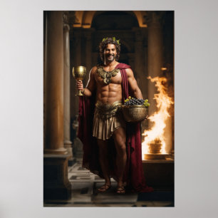 Poster Les Olympiens : Dionysos, Dieu de la Révélation