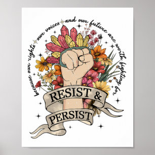 Poster Les opposants à Trump s'opposent aux droits des fe