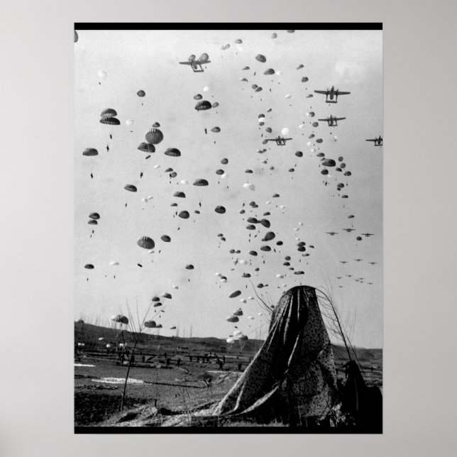 Poster Les parachutistes de la 187e image RCT_War (Devant)
