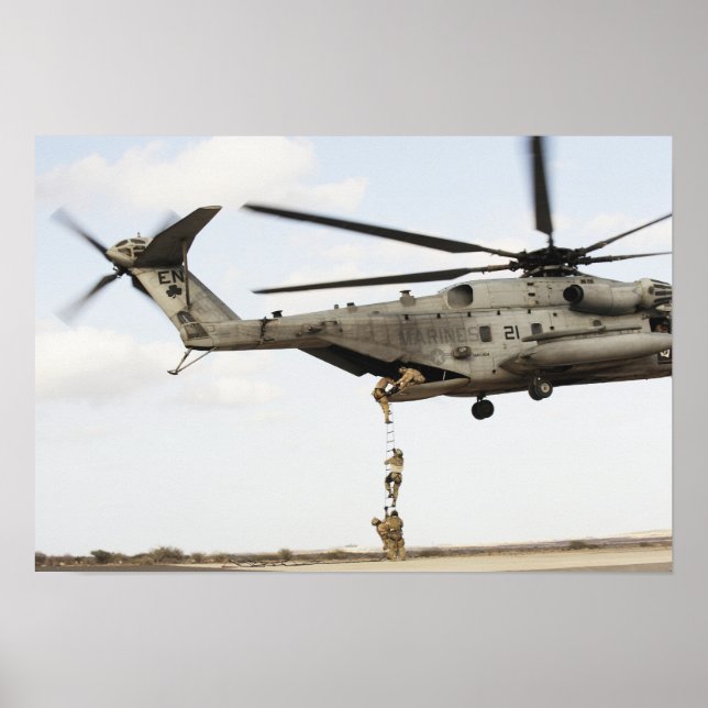 Poster Les pararémen de la Force aérienne conduisent une  (Devant)