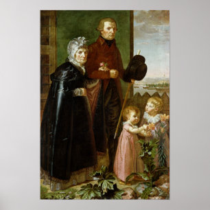 Poster Les parents de l'artiste, 1806