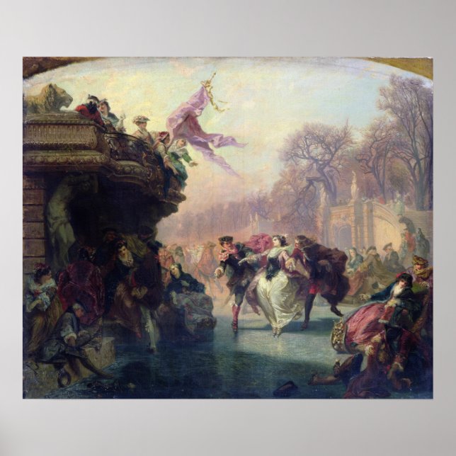 Poster Les Patins (Devant)