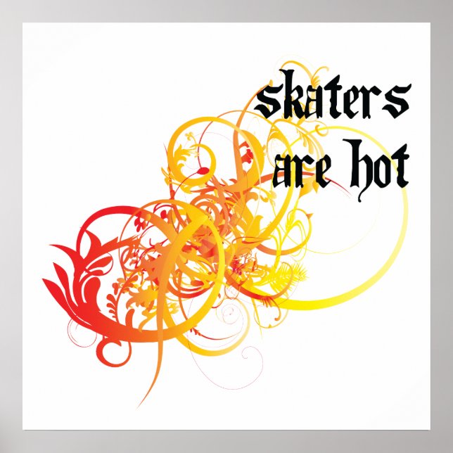 Poster Les Patins Sont Chauds (Devant)