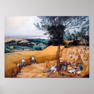 Poster Les Pêcheurs, Pieter Bruegel