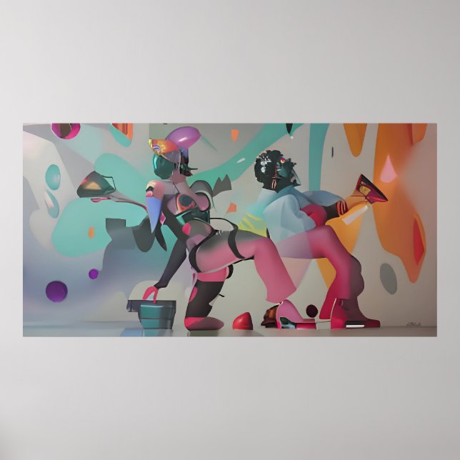 Poster Les Peintres (Devant)