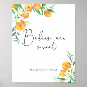 Poster Les petits bébés mignons sont doux
