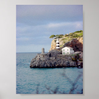 Poster Les phares de la mer