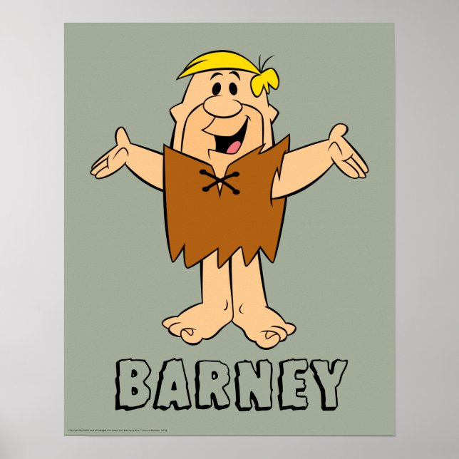 Poster Les Pierrafeu | Barney Rubble (Devant)