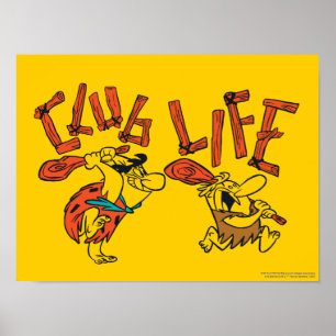 Poster Les Pierrafeu   Fred & Barney - Club Life