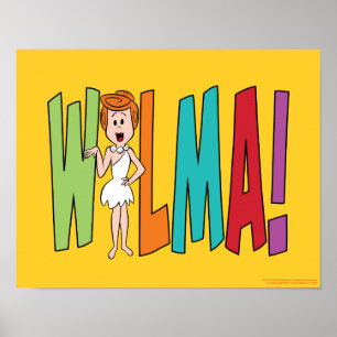 Poster Les Pierrafeu   WILMA !