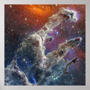 Poster Les piliers de la création   MIRI et NIRCam   JWST