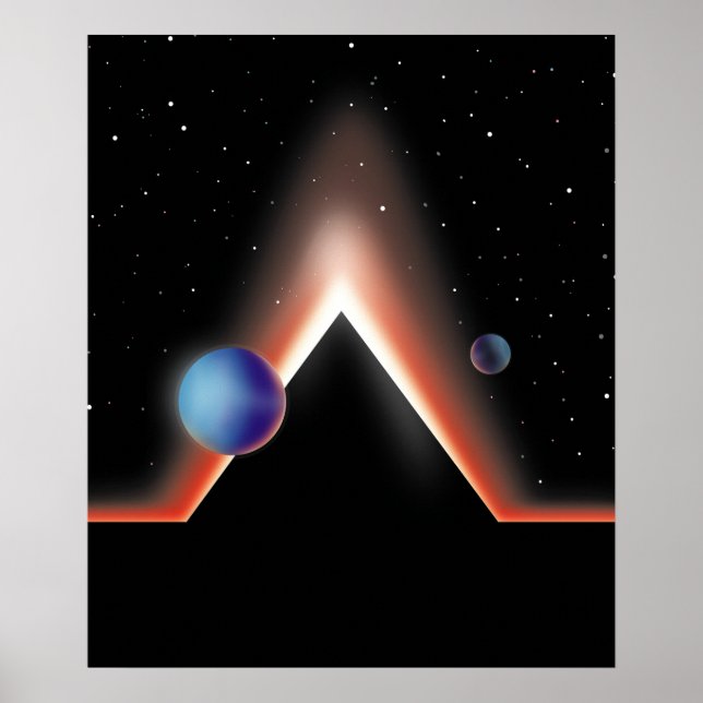 Poster Les plaines de Mars (Devant)