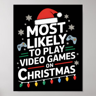 Poster Les Plus Susceptibles De Jouer À Des Jeux Vidéo Su