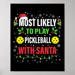Poster Les Plus Susceptibles De Jouer Au Pickleball Avec 