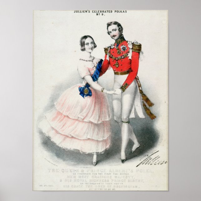 Poster Les Polkas célébrés de Jullien (Devant)