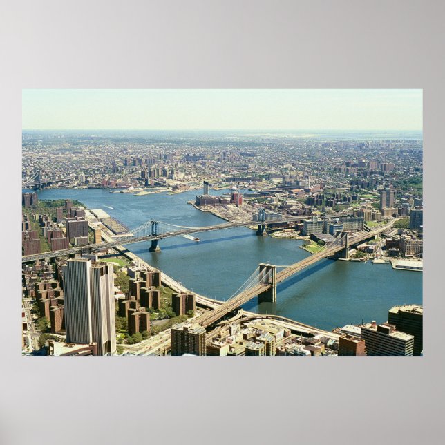 Poster Les ponts de New York (Devant)