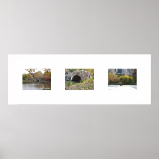 Poster Les Ponts En Couleur