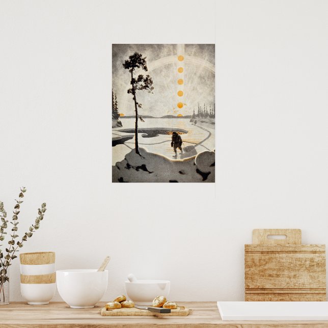 Poster Les Postmen du Far | Arthur Heming | (Cuisine)