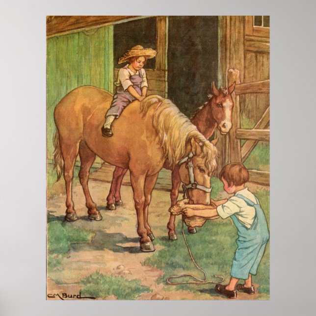 Poster Les premières scènes de ferme (Devant)