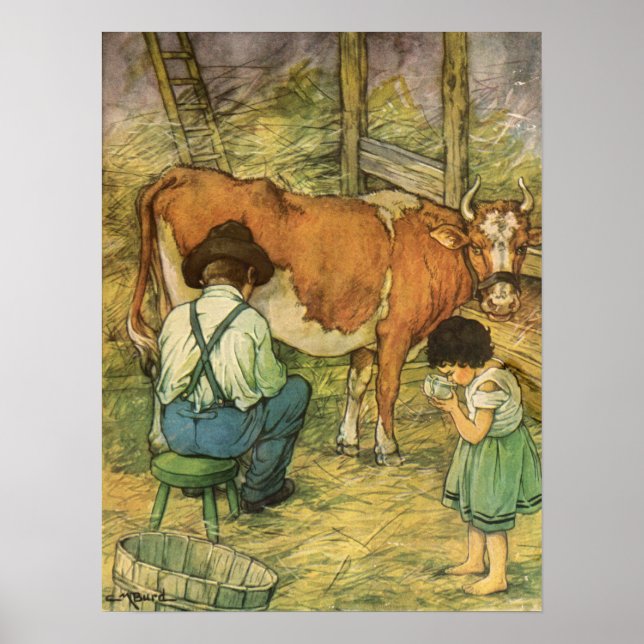 Poster Les premières scènes de ferme (Devant)