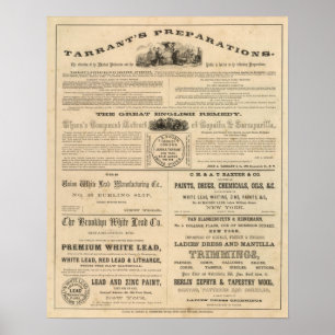 Poster Les préparations de Tarrant