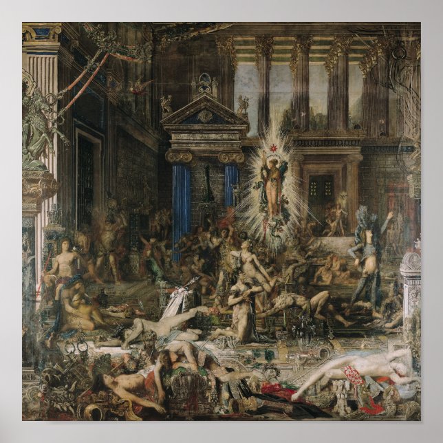 Poster Les Pretendants, 1862-98 (Devant)