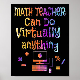 Poster Les professeurs de mathématiques peuvent faire pra