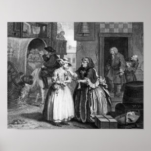 Poster Les progrès d'A Harlot