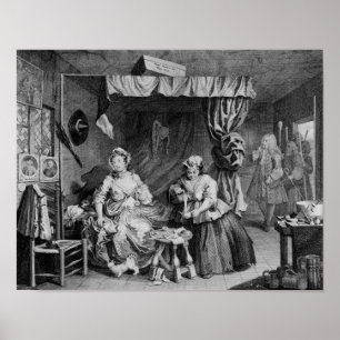 Poster Les progrès d'A Harlot