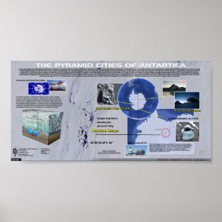 Poster Les pyramides de l'Antarctique