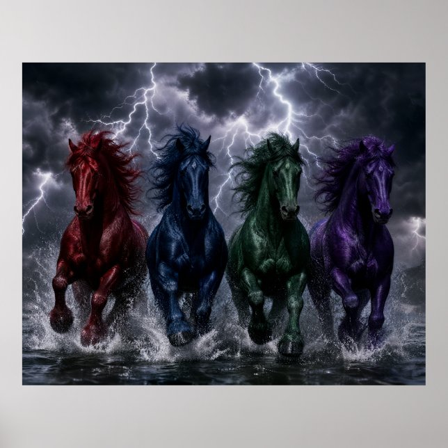 Poster Les Quatre Éléments  (Devant)