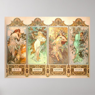 Poster Les Quatre Saisons