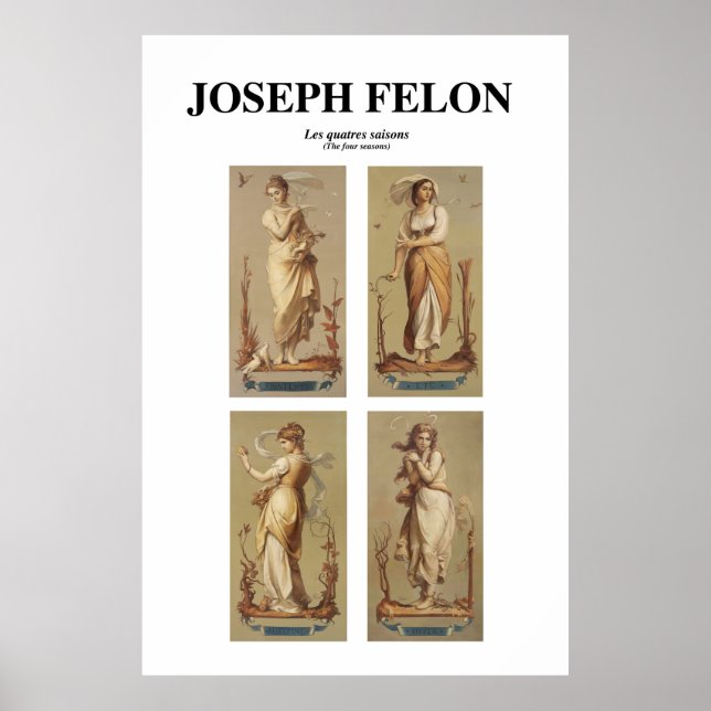 Poster Les quatres saisons (Devant)