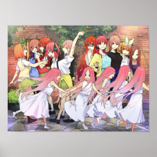 Poster Les quintessence Quintuplets 20