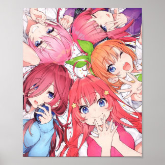 Poster Les quintuplets quintessence