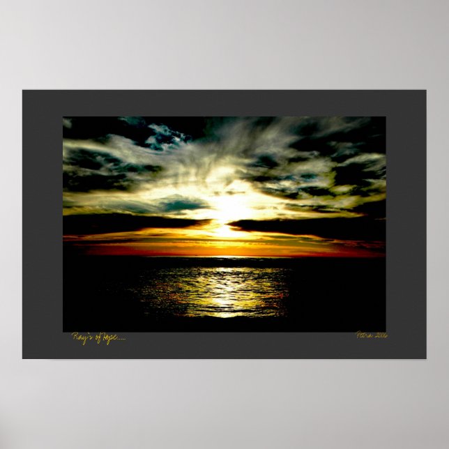 Poster Les rayons de l'espoir (Devant)