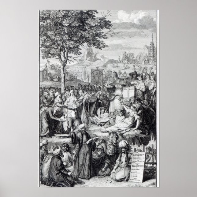 Poster Les religions principales du monde (Devant)