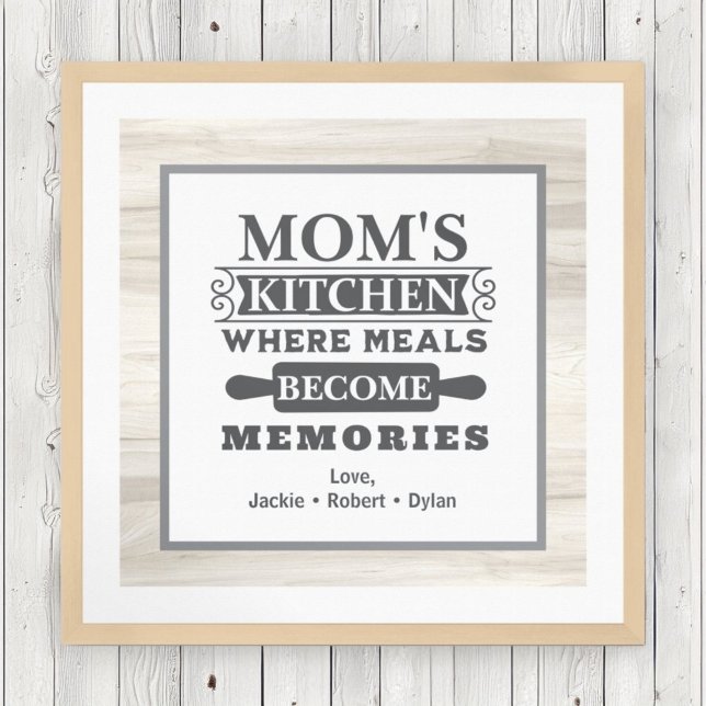 Poster Les repas de maman deviennent souvenirs Cuisine ru (Créateur téléchargé)