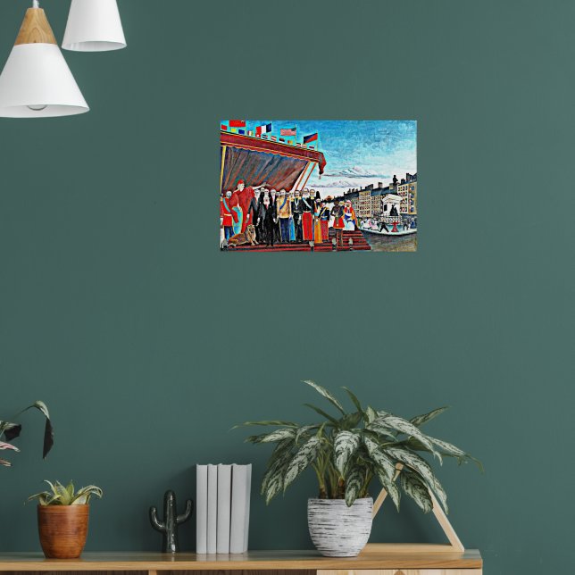 Poster Les représentants des puissances étrangères (Salon 1)