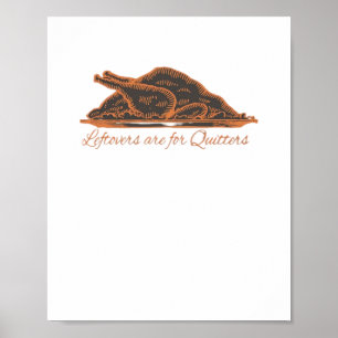 Poster Les Restes Sont Pour Les Quitters Turquie Graphic