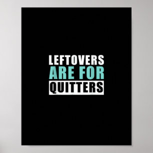 Poster Les Restes Sont Pour Quitters Thanksgiving Aesthet
