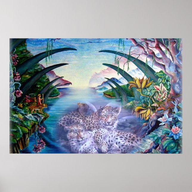 Poster Les rêves de léopard (Devant)