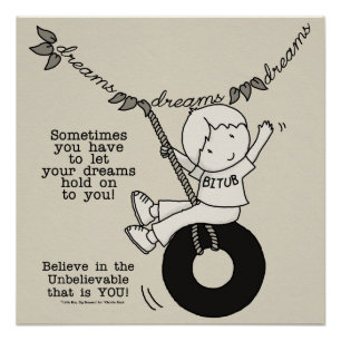 Poster Les rêves vous tiennent